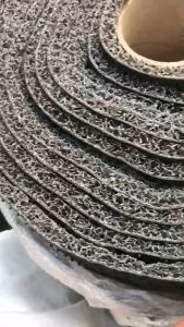 Car Matting Floor Matting "GRAY" Spaghetti Noodle Nomad Coil Matting/DIY (with SPIKE BACK SIDE)