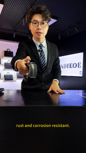 Padieoe Business Mens Leather Belt Cowhide Automatic Buckle Waist Belt Casual Leather Pants Belt