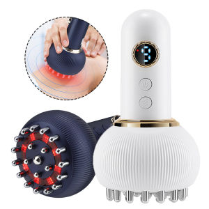 Electric Meridian Brush Vibration Massage Constant Temperature Heat Beauty Salon Electric Meridian Brush Household Use
