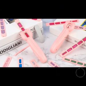 Mainan Anak Perempuan Nail Art Stiker Kuku Menicure Kutek Sticker Tahan Air