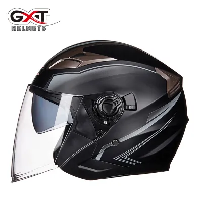 Lightweight All-Season Dual Lens Half Helmet Safety