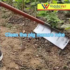 Livestock Waste Scraper Durable Stainless Steel Cleaning Tool for Barn and Animal Pen Use house sheep farm manure