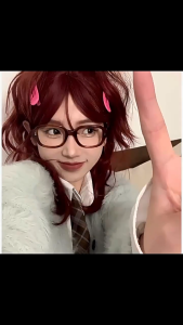 Frame Lensa Kacamata Pria Wanita Kaca Mata Kotak Titik Dua Eyeglasses Square Frame