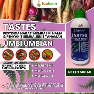 Pestisida TopFarm / Obat  Temprot Tanaman Umbi / Obat Hama Jamur Umbi / Obat Hama Penyakit Umbi Umbian / Obat Ulat Buah Umbi / Obat Umbi Lanas / Obat semprot Daun Umbi / Obat Tanaman Umbi Terbaik