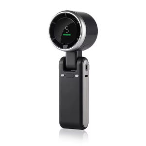 Quạt Làm Mát Ô Tô Bán Dẫn LED Hiển Thị Sạc USB Di Động Kẹp Bàn Xoay 360 Độ Dùng Cho Cắm Trại