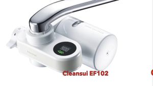 Japan Mitsubishi Cleansui Faucet Mounted Water Filter EF102 Domestics Water Filter Suitable for Direct Drinking Penapis Air 净水器 过滤器 Water Dispenser with Electronic Display