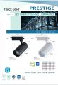 prestige LED track lights -10w 20w 30w -3000k 6500k. 