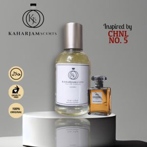 Kaharjam Eau De Parfum CHNL No.5 Parfum Wanita Pria Tahan Lama Aroma Floral Aldehide woody musky Elegan . Perfume . Parfume No.5