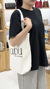 Túi Tote Vải Canvas Đựng Vừa Laptop Cidu CT01