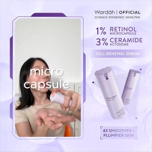 Wardah Renew You 1% Retinol Microcapsule Ceramide Cell Renewal Face Serum - Serum Wajah Anti Aging