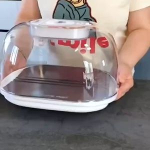 Electric Defroster Box Meat Defroster Machine Rechargeable Quick UV Terilization Thaw Box Large Capacity For Kitchen Meat Defrosting Tray For Thawing