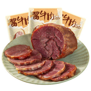 Low Fat Beef Jerky Spicy Flavor Fitness Snack Breakfast Substitute Tibetan Antelope Cured Meat Protein Rich Halal Certified