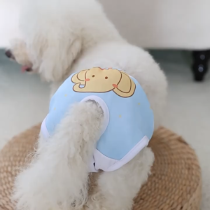 PE-1462 กางเกงอนามัยสัตว์เลี้ยง แพมเพิด สำหรับสุนัขและแมว ผ้ายืดนุ่ม ลายน่ารัก สีสันสดใส พร้อมส่งทันที