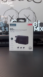 Gadget MIX Diginut PD-060PTY 65W GaN Power Plug/ 3-port Designs/ EU/UK/US Adaptor/ GaN Tech Fast Charging