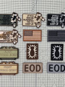 Tactical Morale Patch Embroidered Magic Stick Chapter EOD Demolition Team Explosive Ordnance Disposal Action Arm Badge