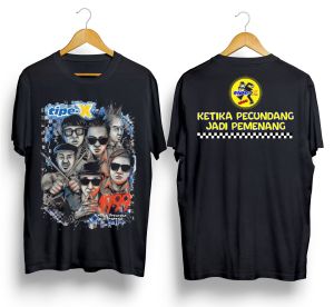 Kaos Distro Pria TIPE - X KETIKA PECUNDANG JADI PEMENANG Kaos Distro Premium