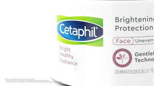 Cetaphil Bright Healthy Radiance Brightness Reveal Creamy Cleanser For Sensitive Dry Oily Combination Skin (100G)