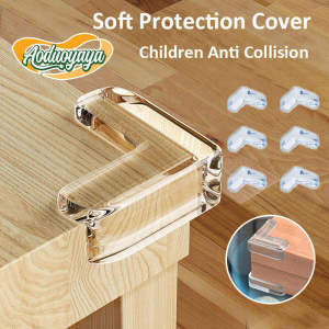 Aoduoyaya Baby Clear Corner Protectors Furniture Corner Guard Edge Safety Bumpers Proof Cushion Cover Sharp Table Edges
