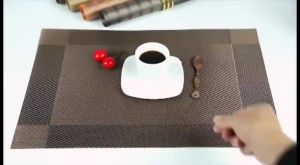 Homecart Alas Piring Meja Makan & Tatakan Piring Tahan Panas Tablemat Placemat