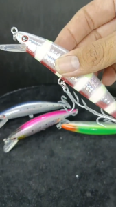 เหยื่อ แคส อินทรี ปลั๊ก Minnow Siam Spoon Zeus