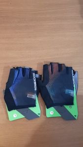 Sarung Tangan Sepeda Rockbros S257 Kaos Tangan Bike Glove Half Finger Cycling Gowes Fitness Olah Raga Sports Outdoor Lightweight