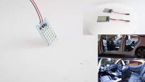 1 Bộ 24/48SMD T10 BA9S LED Nội Thất Ô Tô Đọc Sách Mái Vòm Ánh Sáng Trắng 6000K Tự Động Tín Hiệu Biển Số Đèn Festoon Bóng Đèn