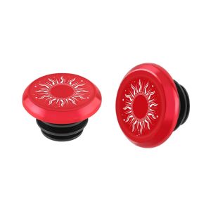 MUQZI | MUQZI 1 Pair Handlebar End Cap MTB Road Bicycle aluminum alloy Handle Grips End Plug Covers