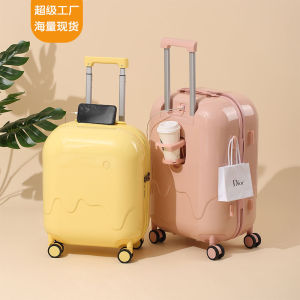 Ultra-Light Ins Luggage Box Password Box Womens Carry-On Suitcase Silent Universal Wheels Cute Travel Bag from China