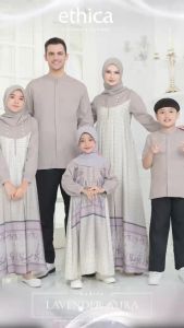 SARIMBIT KELUARGA TERBARU 2025 LADIVA 23 LAVENDER AULA BY ETHICA - SARIMBIT MUSLIM KEKINIAN TERBARU 2025