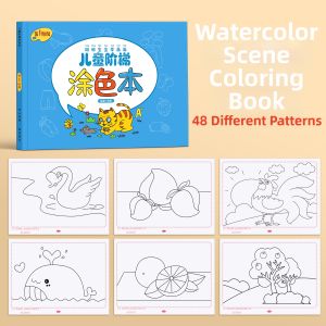 STARRY ARK | Toddler Coloring Drawing Painting Book