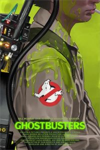 KAYOU | Ghostbusters 5D Tự Làm Tranh Gắn Đá Chữ Thập Full Dán Khu Vực Khảm Thêu Nhân Vật Hoạt Hình Trang Trí Nhà Nghệ Thuật Yếu Tố