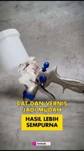 TORA Spray gun Hvlp 1.3 MM - Spraygun Alat Semprot Cat Tabung Atas
