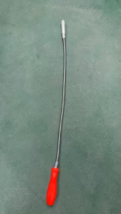 Handheld Flexible Magnetic Pick Up Tool Magnet Long Reach Spring Grabber 55cm