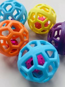 Durable Teeth Grinding Toy Ball for Dogs Small Hollow out Design Ideal for Puppies And Kittens Fun Energy Expenditure Pet Supplies