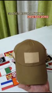 Topi DISHUB LLAJ Perhubungan DLLAJR Tactical PDL Army Bonus Free 3 Emblem Patch Prepet Perekat Velkro