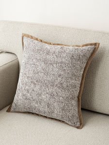 Large Square Snail Shell Pillowcase Sofa Bed Backrest Living Room Home Decor Washable Floral Pattern PP Cotton Inner Core Not Included