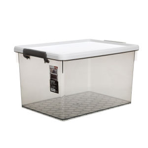 กล่องเก็บของพลาสติกใส X-6270 ของ Citylong ขนาดใหญ่สำหรับเก็บเสื้อผ้าและหนังสือ กล่องเก็บของในครัวเรือน กล่องใส่ของสำหรับใช้ในบ้าน