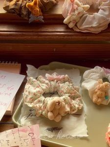 Dây Buộc Tóc Đuôi Ngựa Bản To Đầy Màu Sắc Ngọt Ngào dễ Thương Băng Đô Buộc Tóc Thời Trang Hàn Quốc