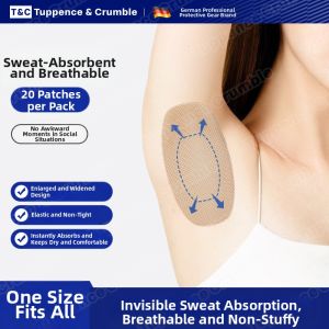 Tuppence&Crumble | Sweat Absorbent Thin Invisible Underarm Sweat Pad