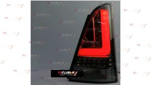 LAMPU BELAKANG TOYOTA GRAND INNOVA (2008 - 2015) STOPLAMP UPGRADE MODEL LEXUS STYLE (V2) SMOKE CLEAR