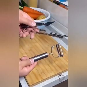 Portable Stainless Steel Peeler Knife 3pcs Set Household Kitchen Supplies Peeler & Grater