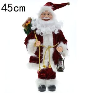 [Legend6] 45Cm 13-Styles Christmas Decorations Figures Santa Claus 45 Cm Big Christmas Doll Cascanueces Navidad Christmas Tree Ornament New Years Gift
