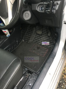 Luxury Carpet Mat With Coil Mats Leather Perodua Bezza ALZA VIOS Honda Brv Karpet 5D 6D 617