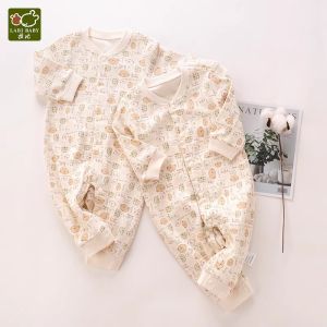 ชุดเดรสแขนยาวสำหรับเด็กแรกเกิด Labi Baby ชุดฤดูใบไม้ร่วง/ฤดูหนาว ชุดเดรสแขนยาว 2 ชิ้น สำหรับเด็กชายและเด็กหญิง เสื้อผ้าเด็กทารก