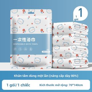 RAINCATO | Khăn Tắm và Lau Mặt Dày Đựng Du Lịch Kích Thước Lớn