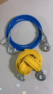 Dây cáp cứu hộdây cáp thép cứu hộ ô tôxe hơi lõi thép dài 5mchịu lực kéo 7 tấn