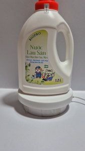 Nước lau sàn khử mùi hôi Chó Mèo Biopro Hương chanh chai 1.2L Giúp Sàn sạch bóng Khử mùi hôi Diệt khuẩn nhanh chóng