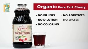 Lakewood Gluten Free Organic Pure Tart Cherry (32oz) Buy 4 Free 2