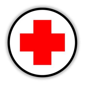 Colors Personality PVC Decal For Red Cross Waterproof Car Sticker On Motorcycle Laptop Decorative