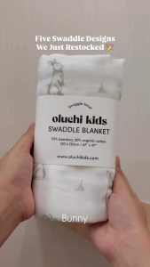 Oluchi Kids Golden Meadow Swaddle Blanket